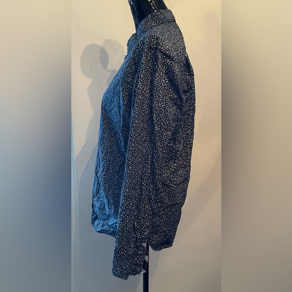 Level Ten Floral Print Long Sleeve Button Down Shirt Size Medium - Picture 3 of 10